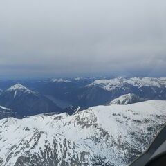 Flugwegposition um 15:08:09: Aufgenommen in der Nähe von Gemeinde Vomp, Österreich in 2718 Meter